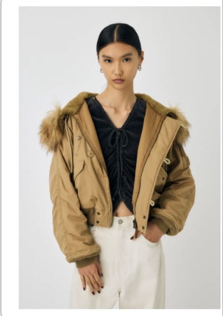 『hani』美品　moussy アウター　short n2b