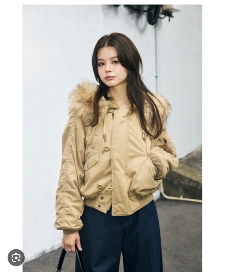 『hani』美品　moussy アウター　short n2b