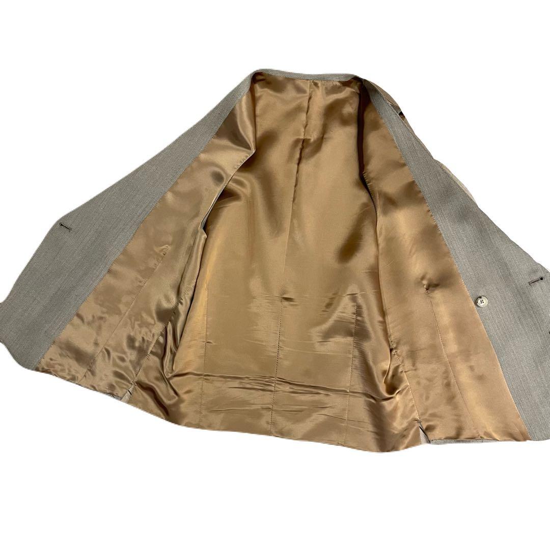 【銀座グローバルスタイル】ドラゴ 3ピーススーツ ベージュ