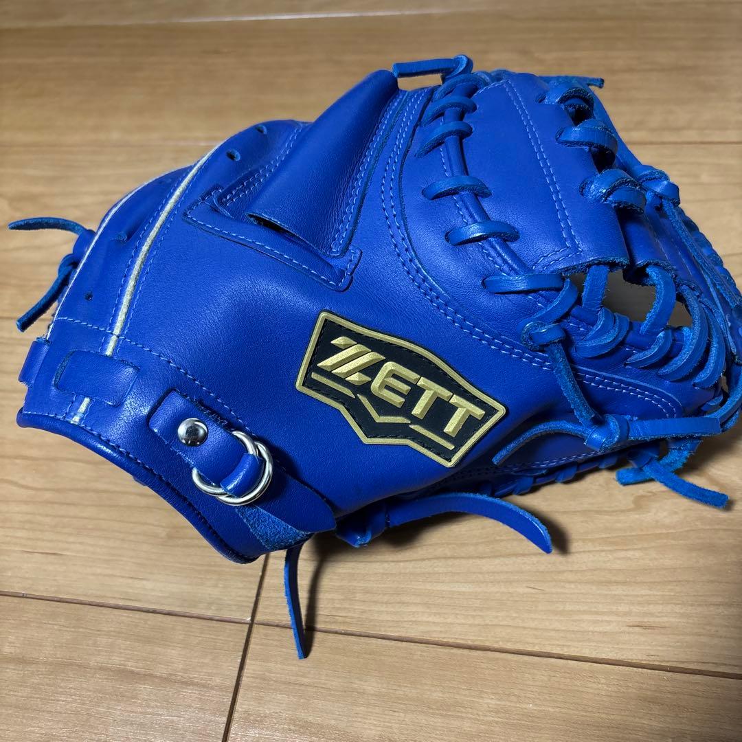 ZETT デュアルキャッチ 軟式キャッチャーミット 中古