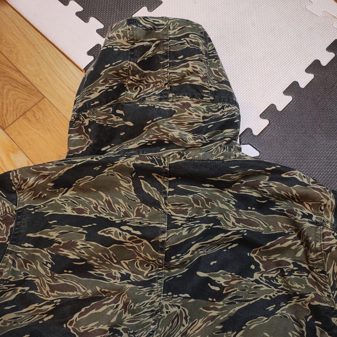 hysterical glamour迷彩柄 フード付き ミリタリージャケット