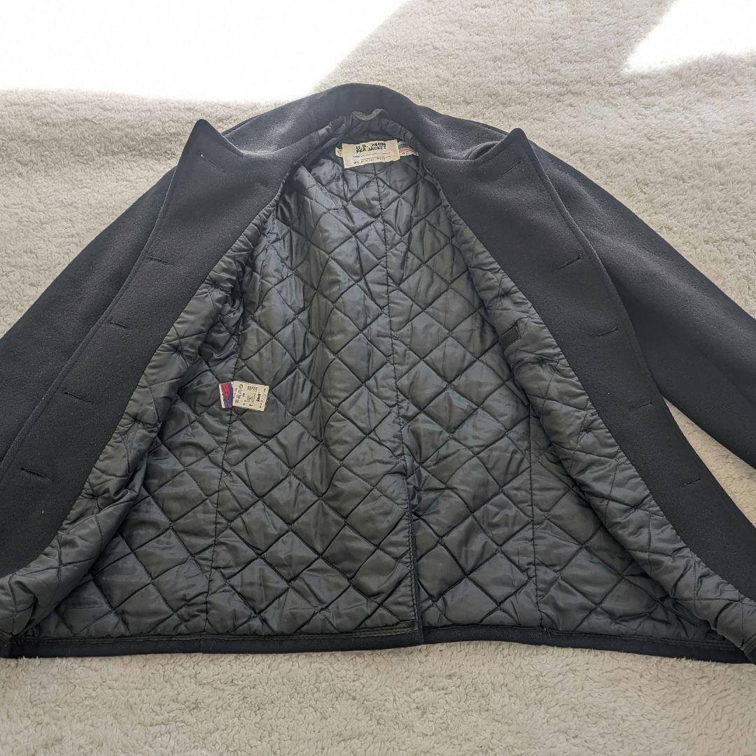 Schott ショット 740N USA製 キルティング ウール ピーコート