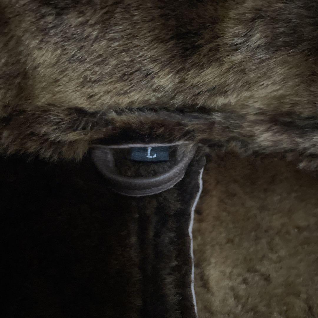 タグ付き✨美品✨B-3 ムートンジャケット　ラムレザー　L