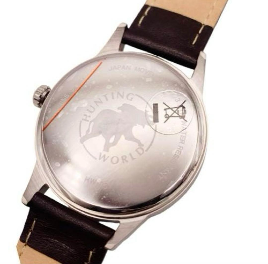 M*M様 新品 未使用 HUNTING WORLD シルバー クロノグラフ 腕時