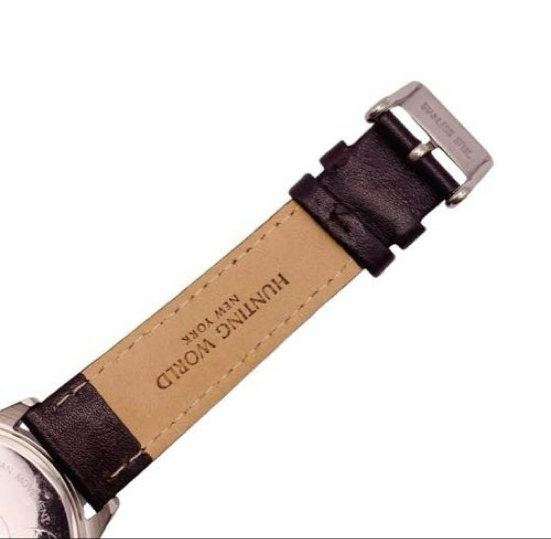 M*M様 新品 未使用 HUNTING WORLD シルバー クロノグラフ 腕時