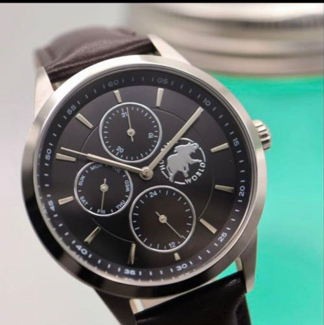 M*M様 新品 未使用 HUNTING WORLD シルバー クロノグラフ 腕時