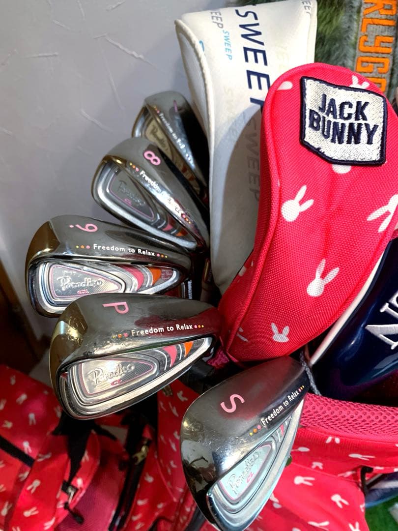 豪華　良品　レディースゴルフクラブフルセット　ネクスジェン　ジャックバニー