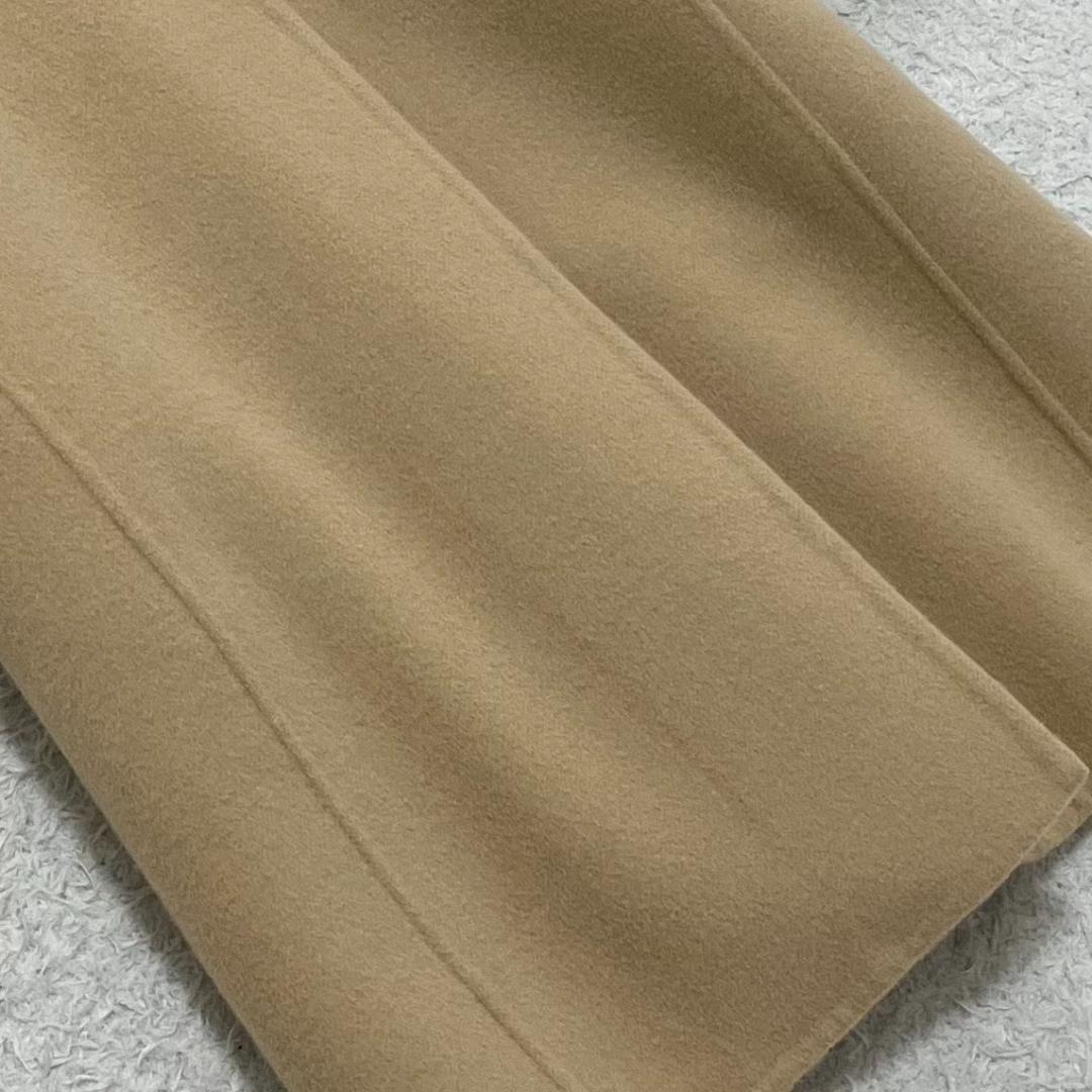 美品✨アドーア 2TONE リバーコート カシミヤ フォックスファー キャメル