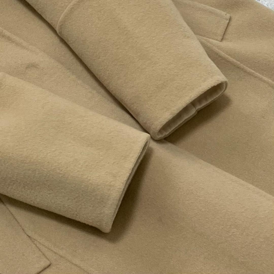 美品✨アドーア 2TONE リバーコート カシミヤ フォックスファー キャメル