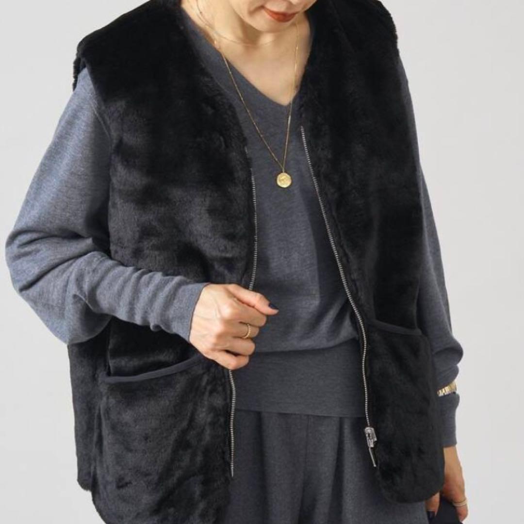 専用　Barbour/バブアー　キルティングファーベスト