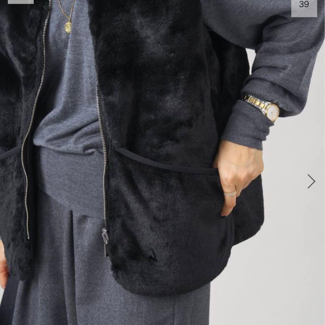 専用　Barbour/バブアー　キルティングファーベスト