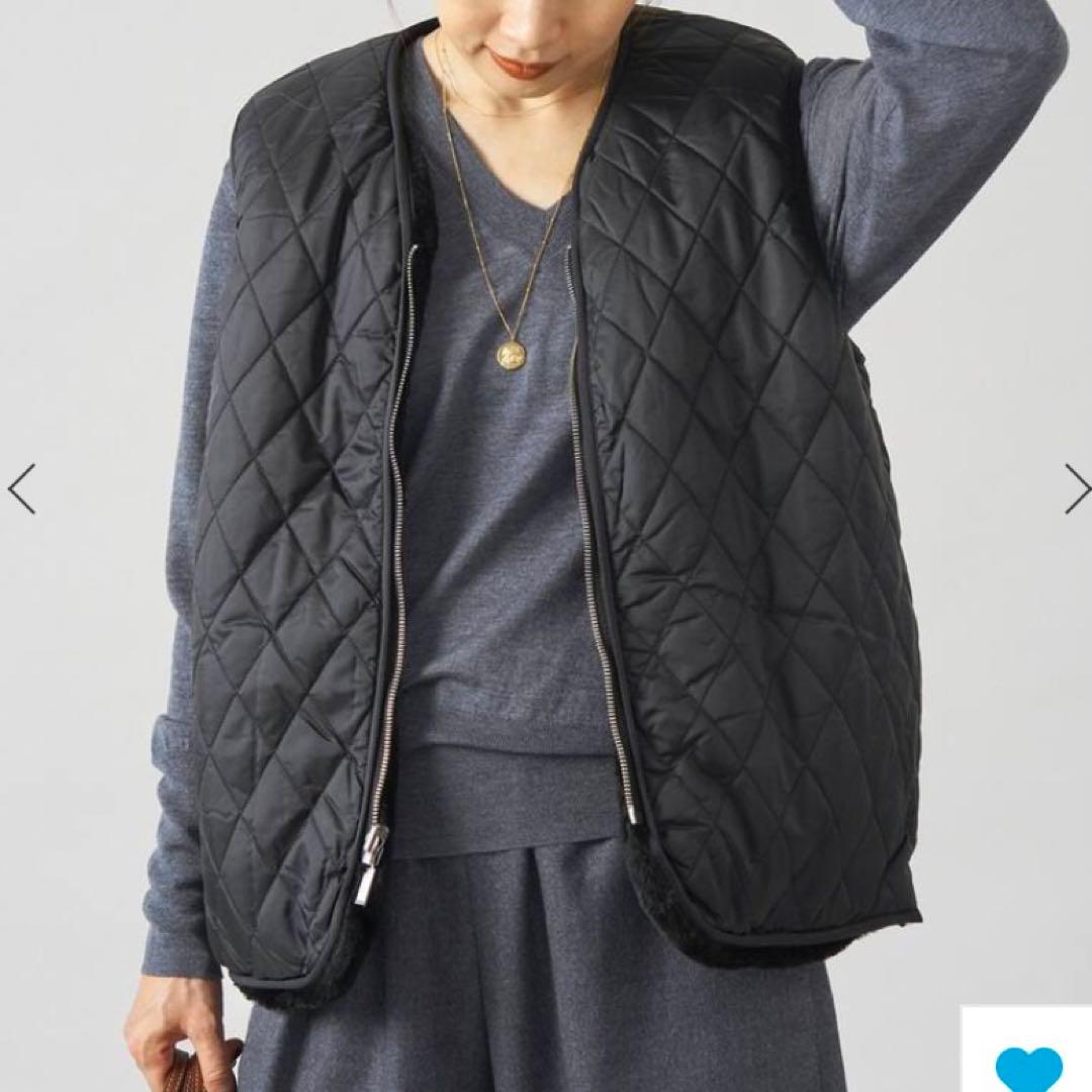 専用　Barbour/バブアー　キルティングファーベスト