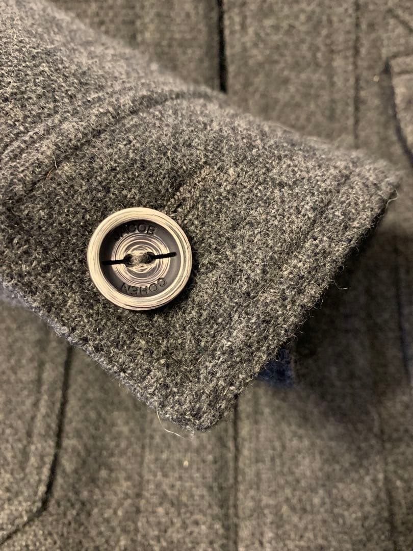 JACOB COHEN ヤコブコーエンメンズ ウールカバーオ-ルブルゾン グレー