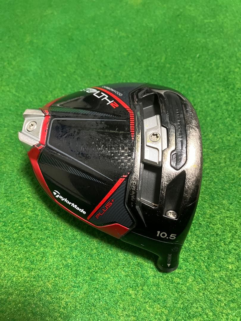 テーラーメイド ステルス2プラス ドライバーヘッドのみ 10.5° カバー付