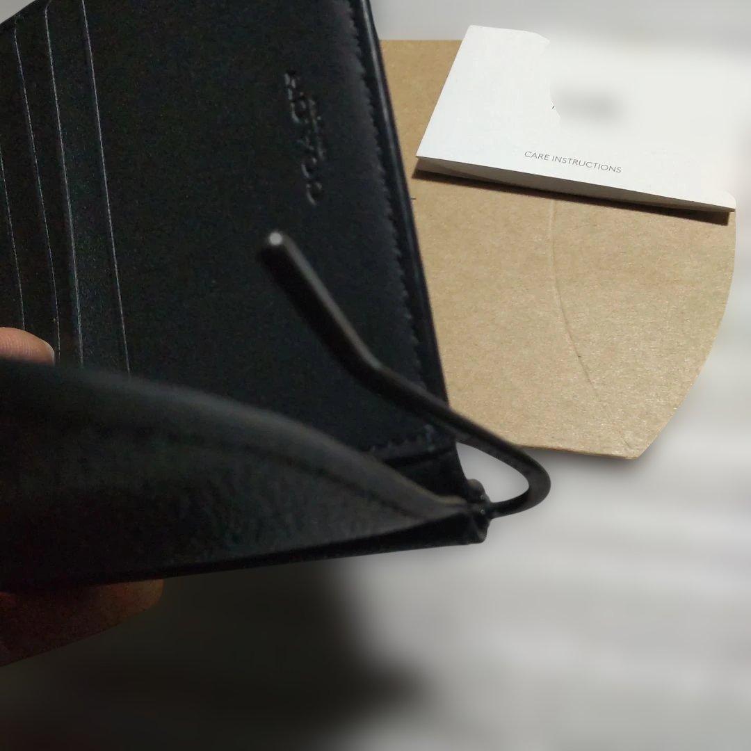 COACHコーチ☆MoneyClip Zip Wallet