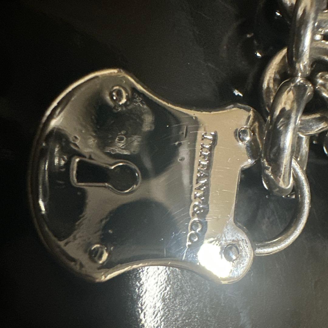 TIFFANY&Co. ブレスレット ロックチャーム シルバー 925