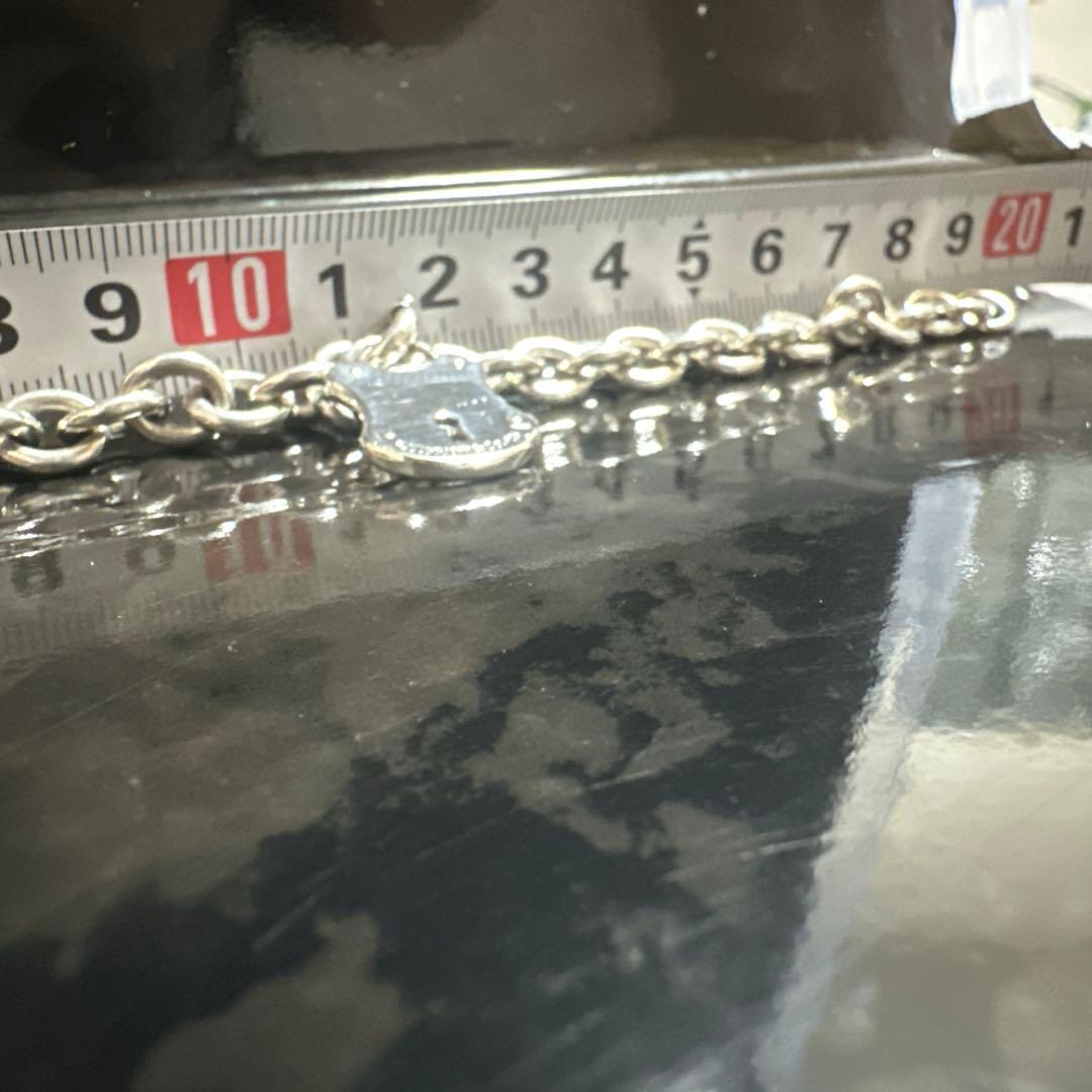 TIFFANY&Co. ブレスレット ロックチャーム シルバー 925