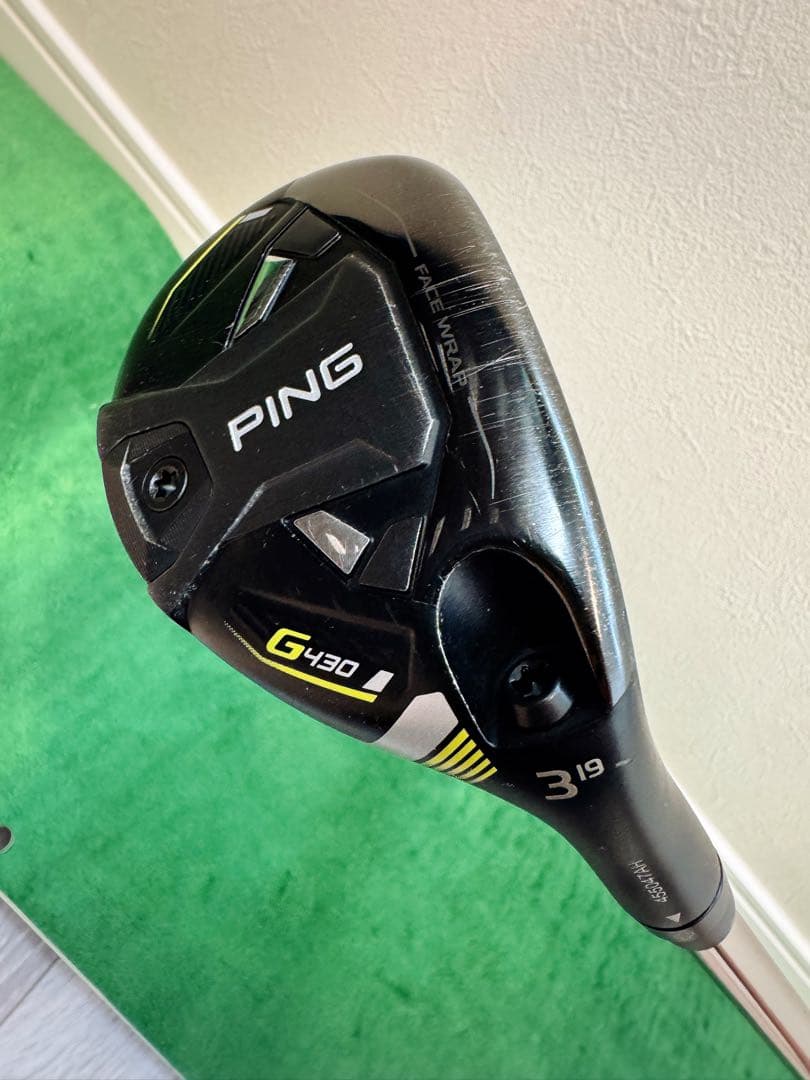 PING G430 3番ユーティリティ 19度 ヘッドカバー付き