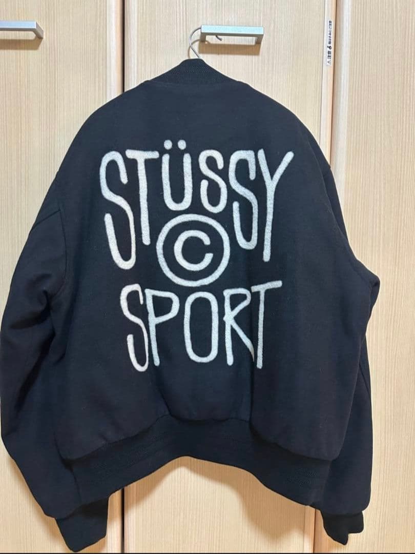 【美品✨️】SPORT MELTON VARSITY JACKET - M