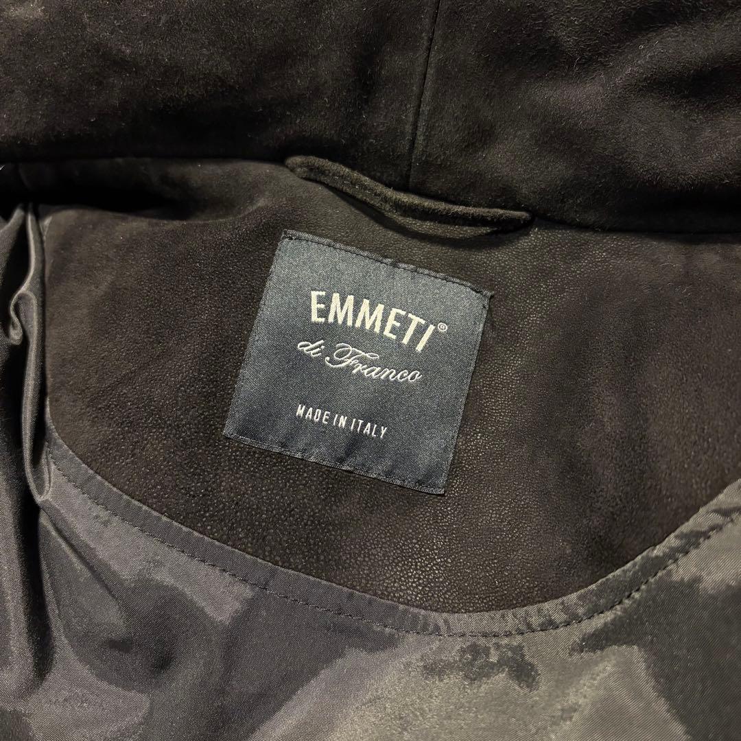 EMMETI ゴートスキンスエード ダウンベスト 44