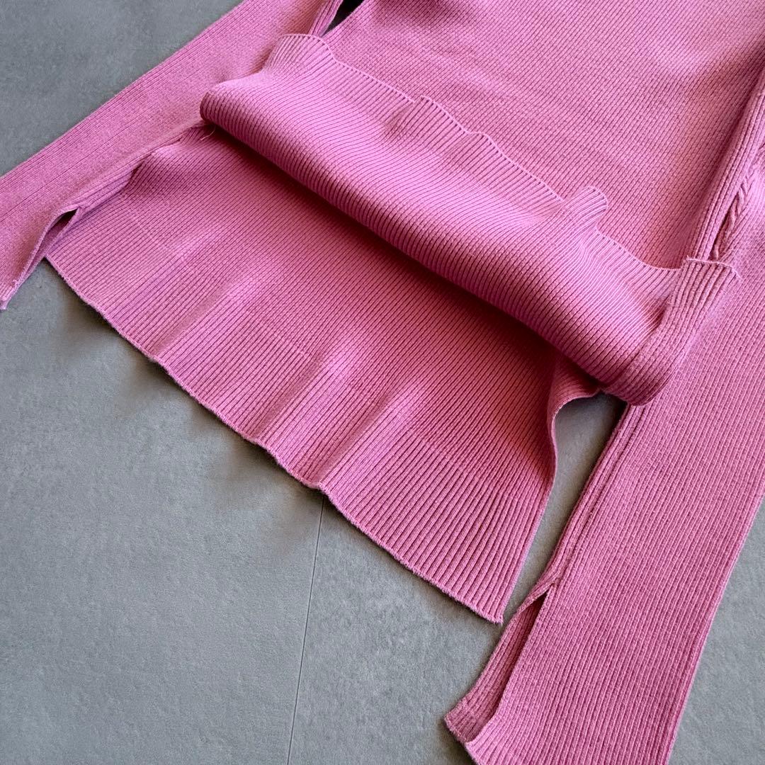 【訳あり】AURALEE RonHerman コラボ別注 ピンク ギザボート