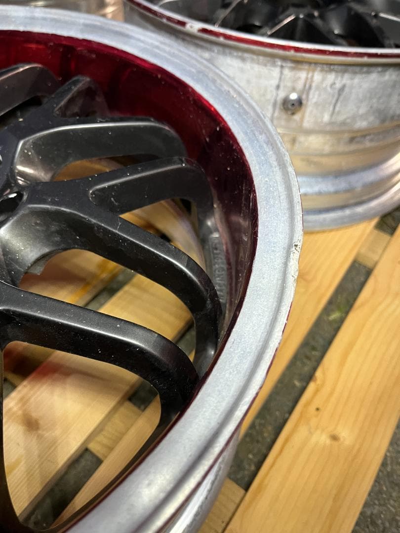 送料込　15インチ 6.5j 100-4H 114.3-4H +32 スパルコ