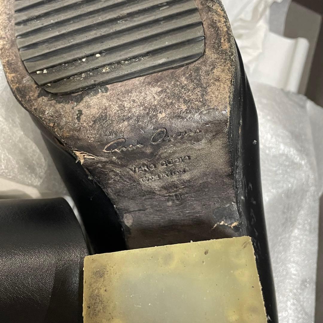 【激レア】 リックオウエンス クリアソール ミュール 40