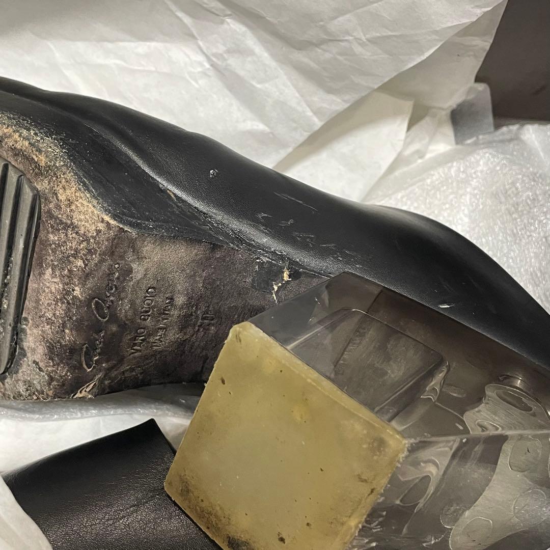 【激レア】 リックオウエンス クリアソール ミュール 40