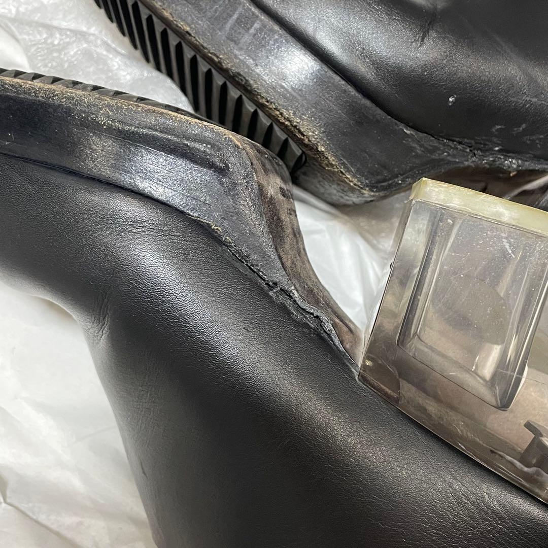 【激レア】 リックオウエンス クリアソール ミュール 40