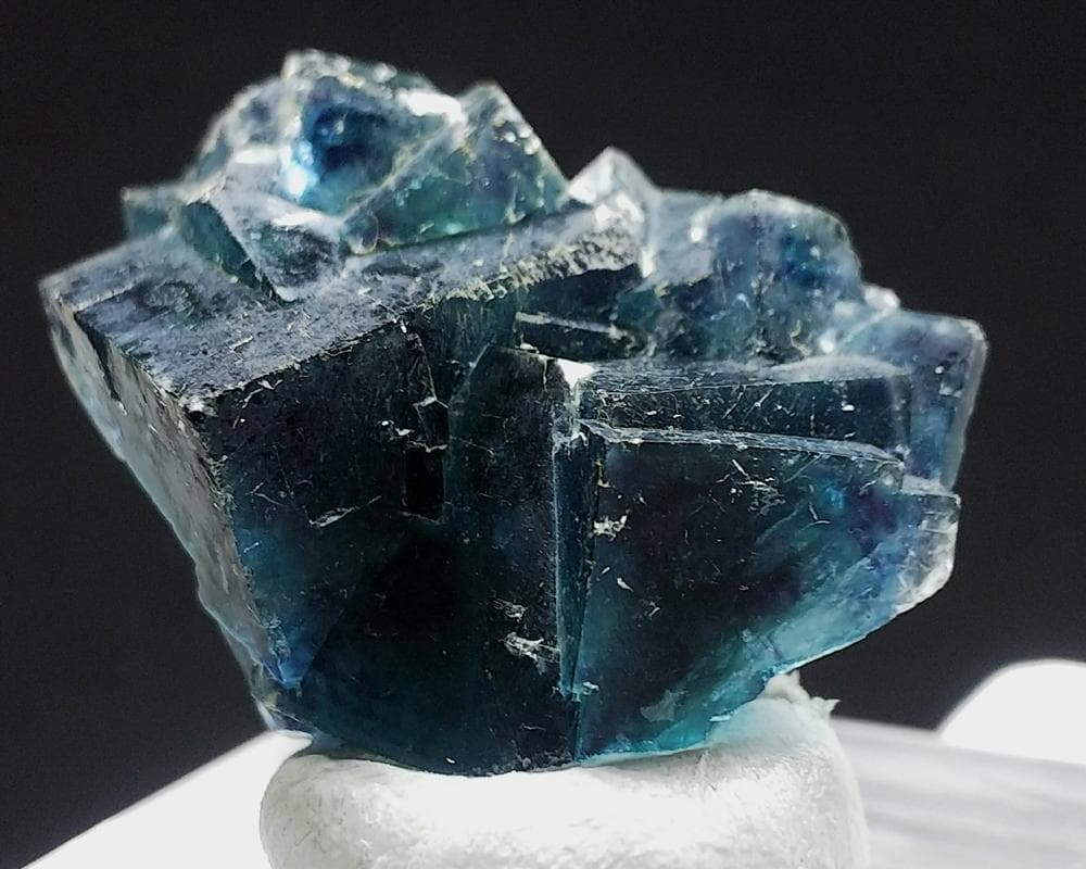 382 オコルス鉱山 フローライト ブルー グリーン パープル 蛍石