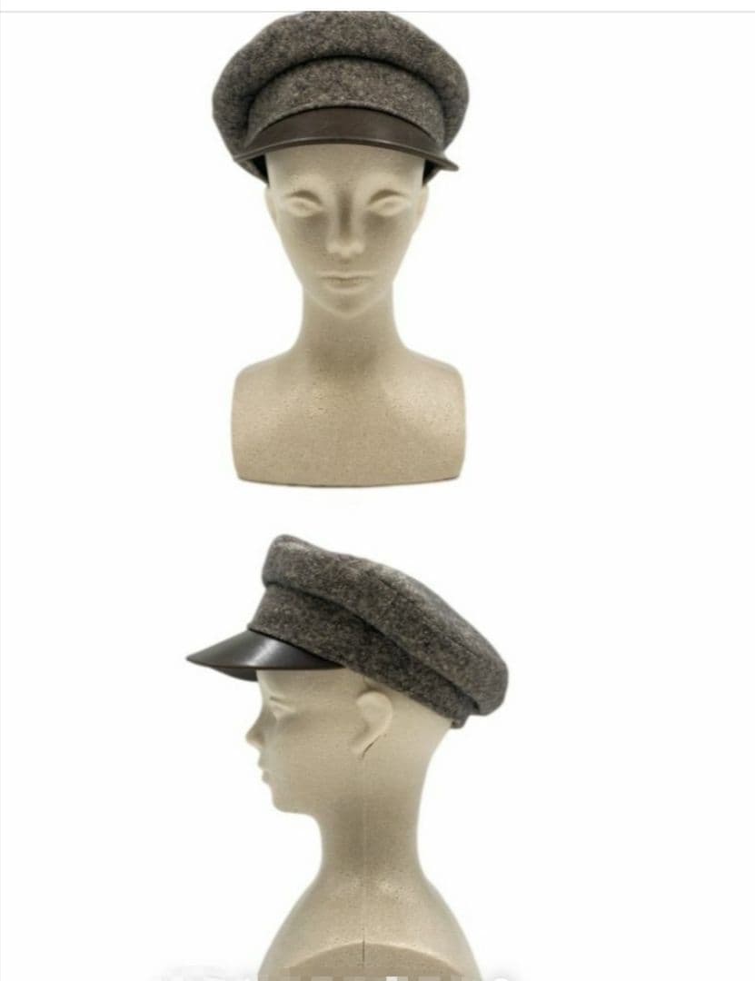 Hermès 本革　キャスケット 57cm　相当カッコいいです