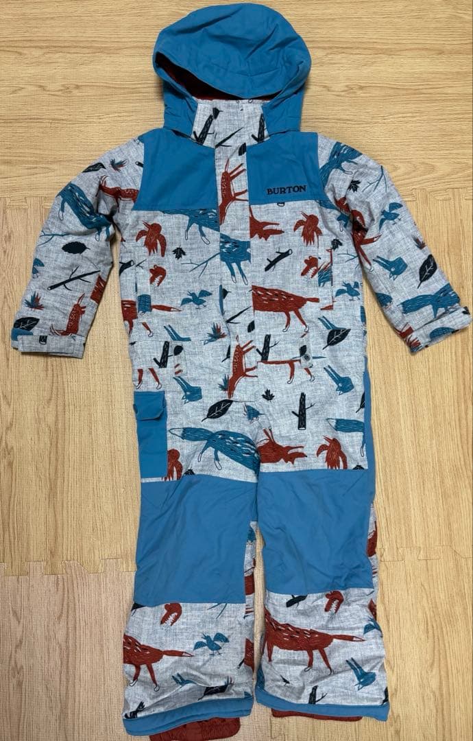 BURTON 子ども用スキー　スノボーウェア 動物柄　4T