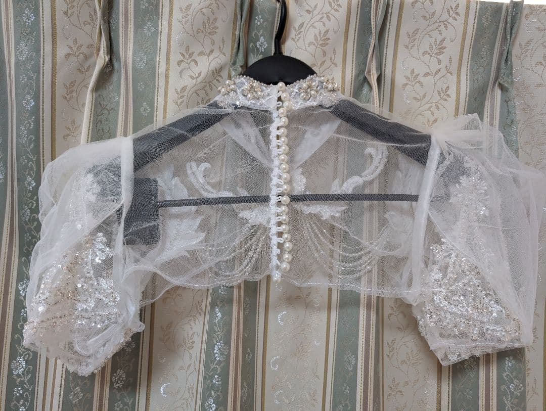 ウェディングボレロ パフスリーブ