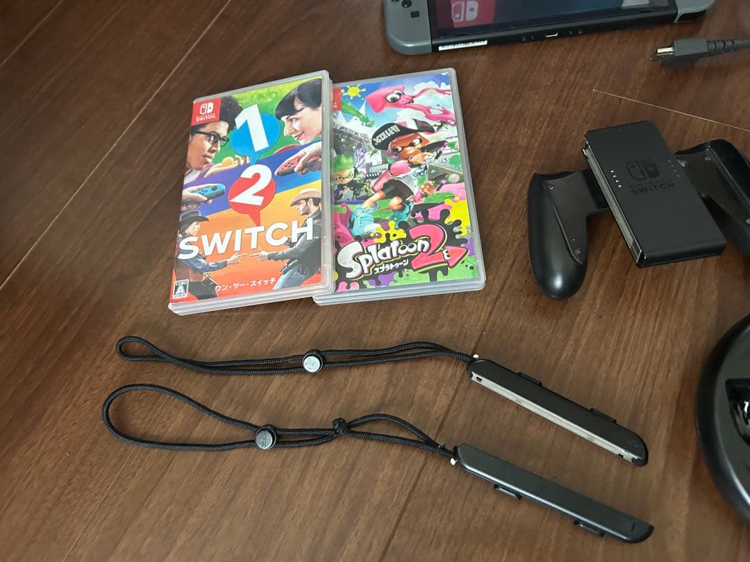 Nintendo Switch 周辺機器+スプラトゥーン2、ワンツースイッチ