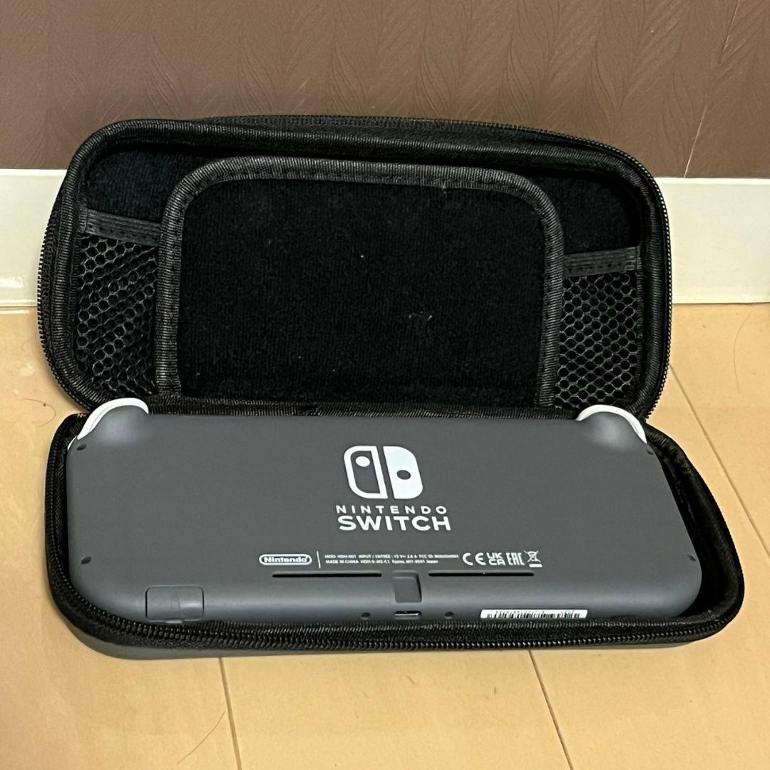Nintendo Switch Lite グレー ケース付