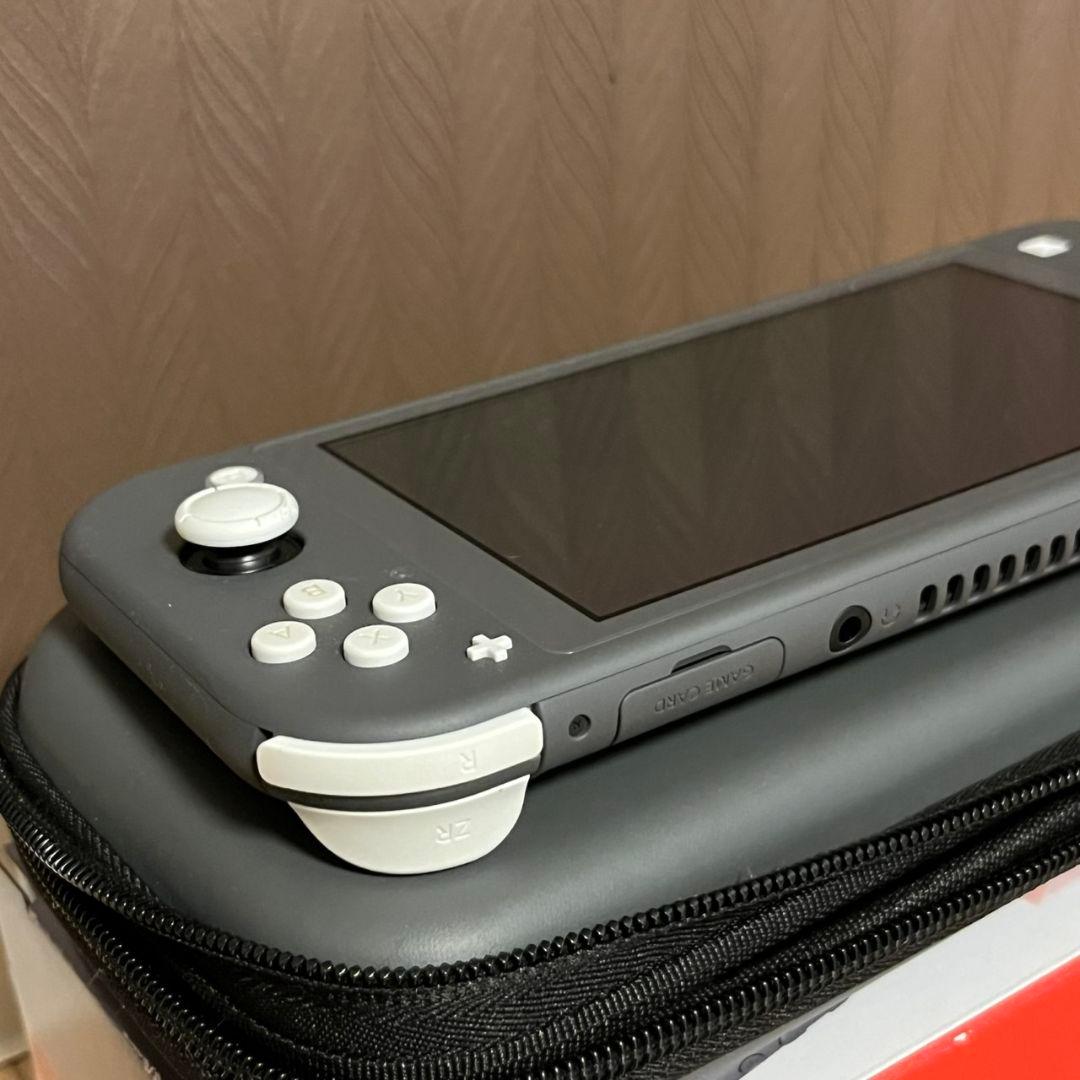 Nintendo Switch Lite グレー ケース付