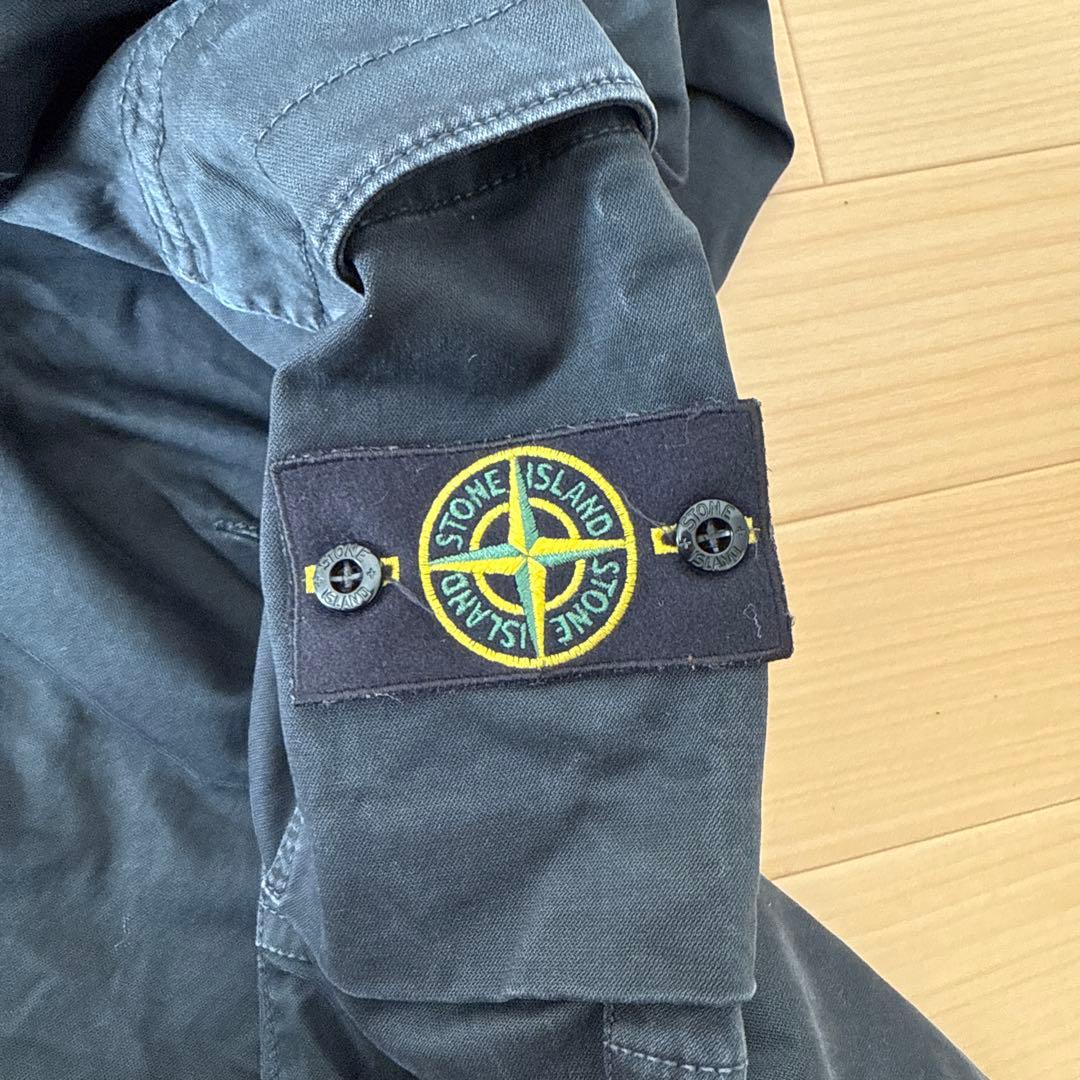 Stone  ブラック 24ssカーゴパンツ