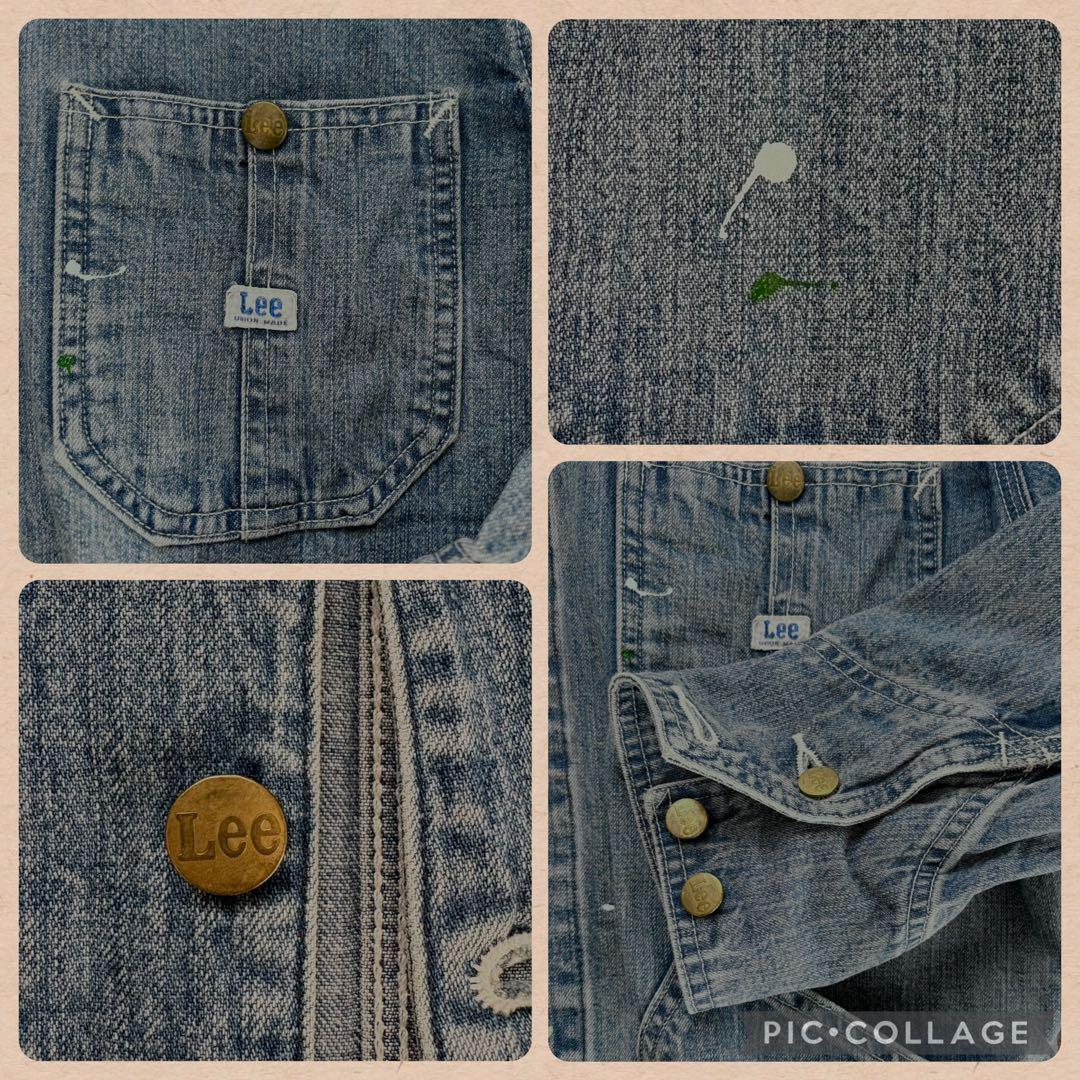 Lee for CITY SHOP 別注ENGINEERジャケット ブルーXS