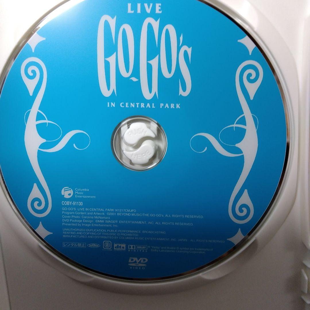 DVD「GO-GO'S　ゴーゴーズ / ライヴ・イン・セントラルパーク」