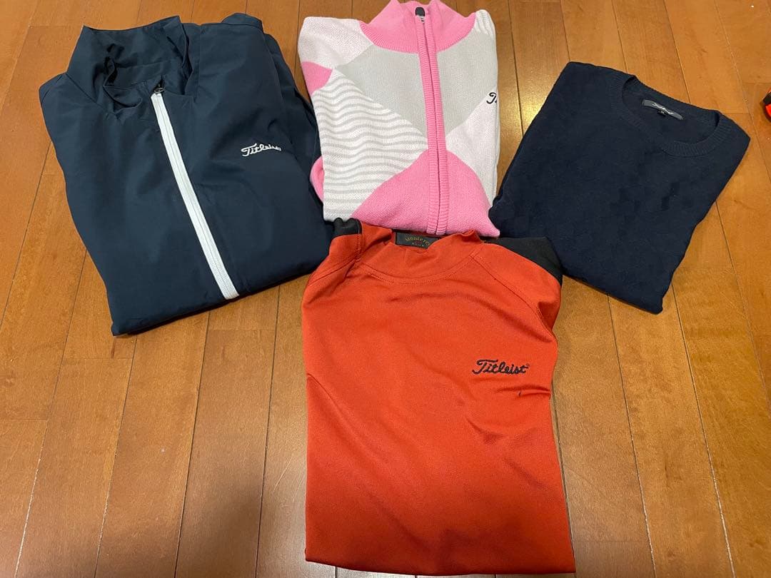 新品&美品タイトリスト トップス・ジャケット 4点セット(多少の値下げ交渉可能)