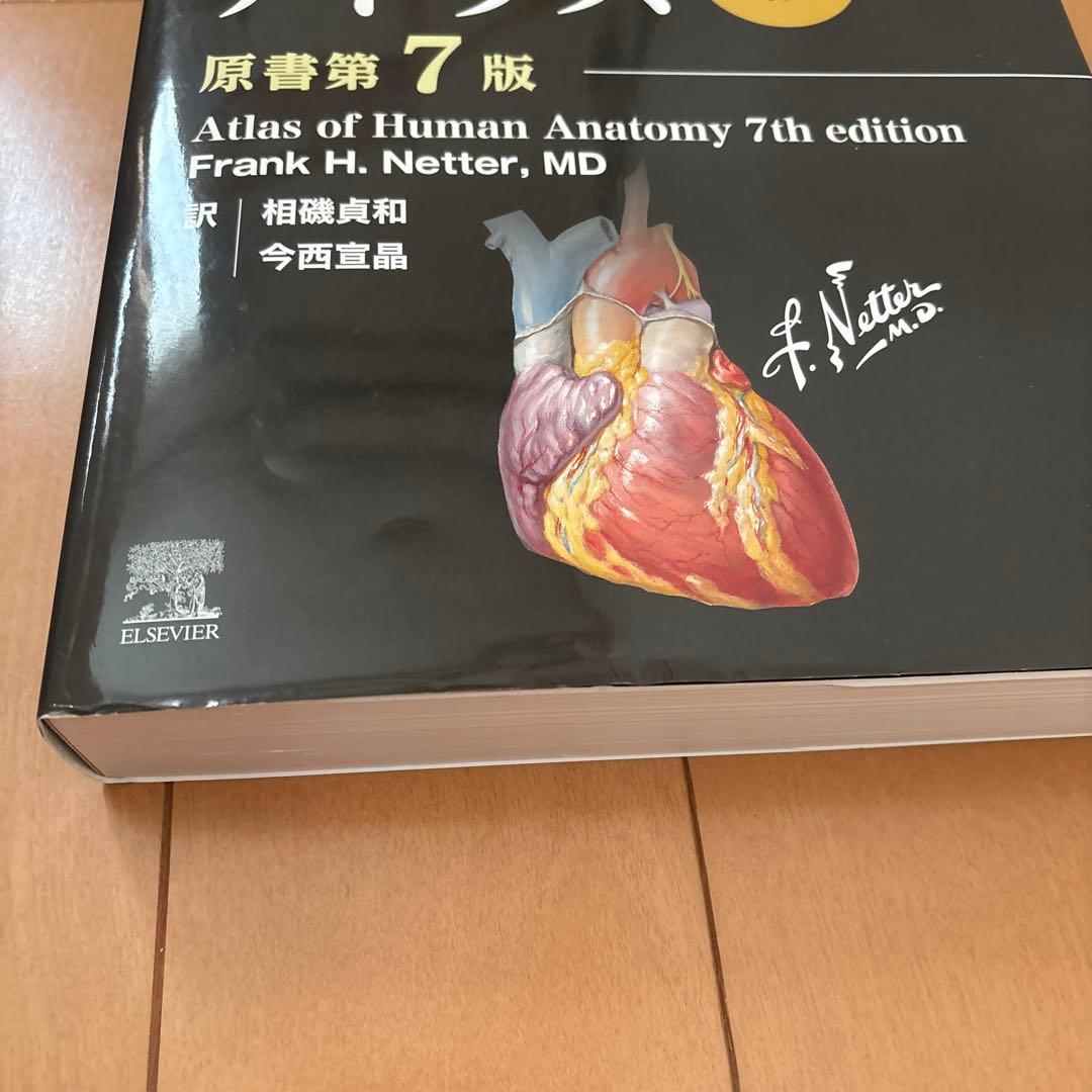 ネッター解剖学アトラス 電子書籍付　フルセット版　第7版