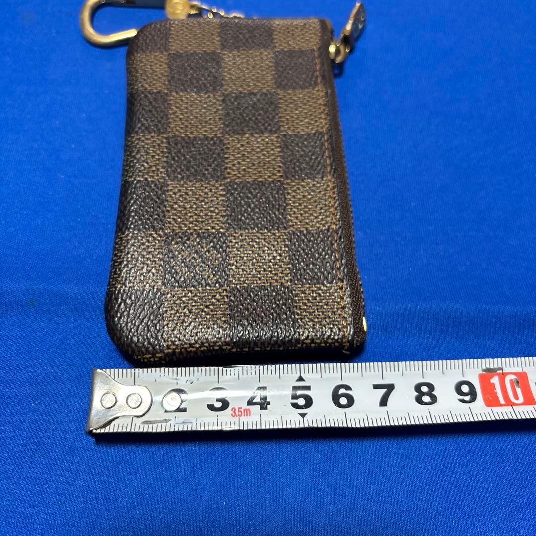 ルイヴィトン　キー　キーケース キーホルダー　ケース　ダミエ　小銭