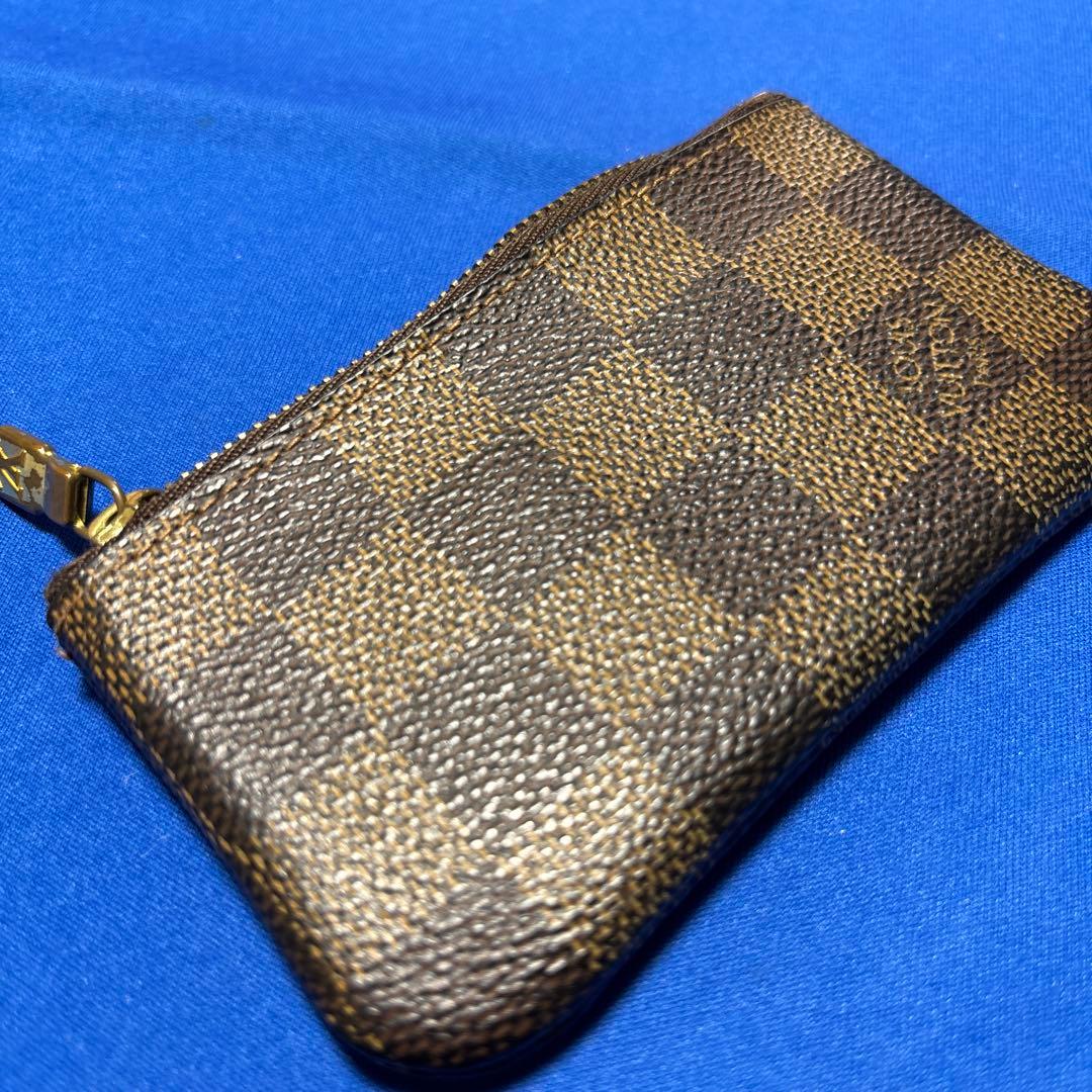 ルイヴィトン　キー　キーケース キーホルダー　ケース　ダミエ　小銭