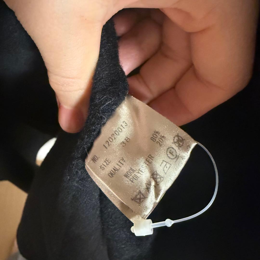 【美品】todayful Wool Over Coat ブラック38