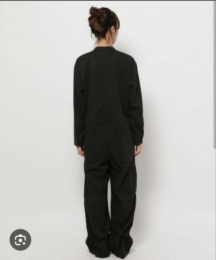 新品未使用 Niko and… ワークジャンプスーツ L ブラック 黒