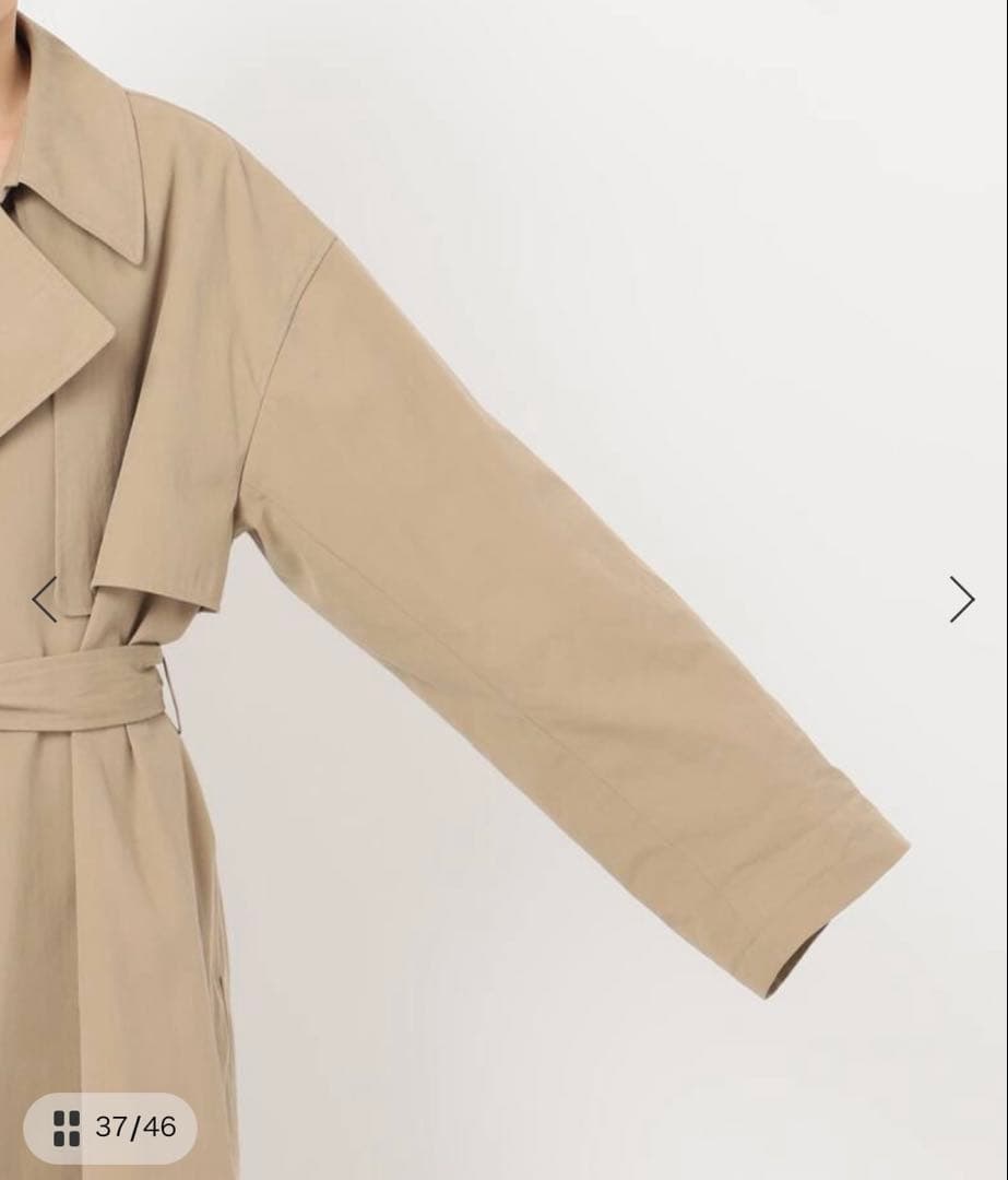 今期　新品タグ付　ドゥーズィーエムクラス　トレンチコート