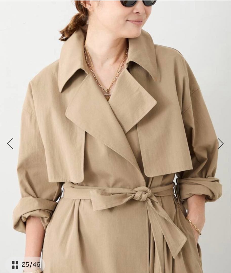 今期　新品タグ付　ドゥーズィーエムクラス　トレンチコート