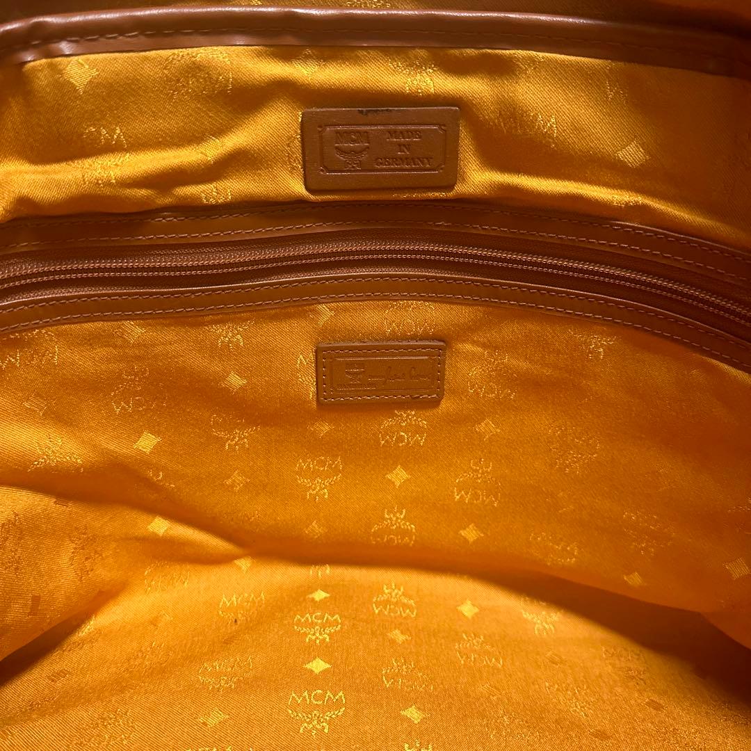 MCM ボストンバッグ ヴィセトス柄 レザー 正規品