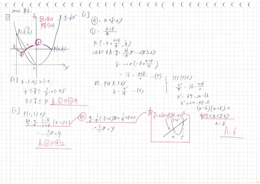 今だけ割引 塾講師オリジナル数学解説 全動画付 2022 全公立＋自校作成10校