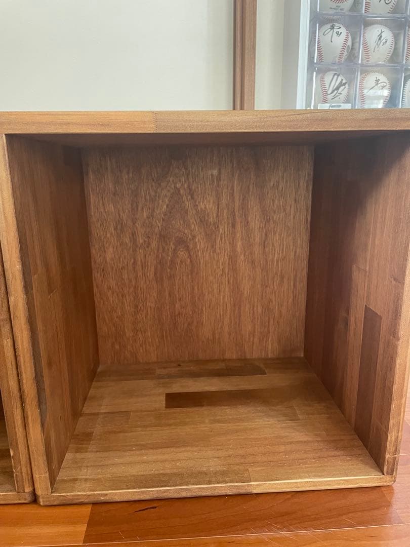 無垢材のユニットボックス⭐︎ オープンシェルフ